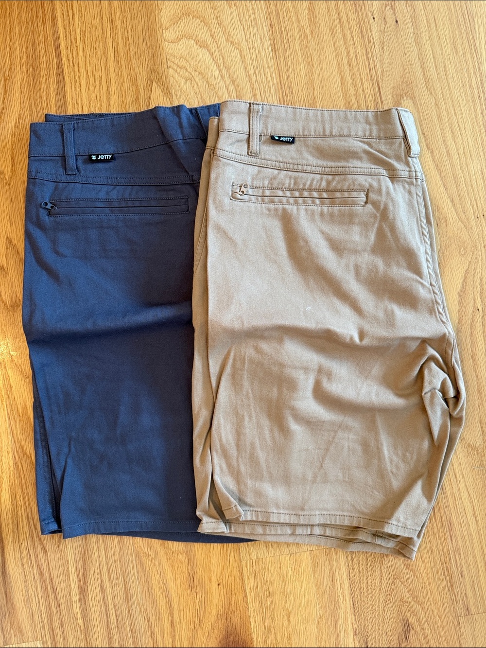 Jetty Men's Hybrid Shorts - Navy & Khaki